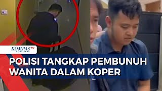 Kasus Jasad dalam Koper Terungkap! Pelaku & Korban Terekam CCTV Masuk Hotel