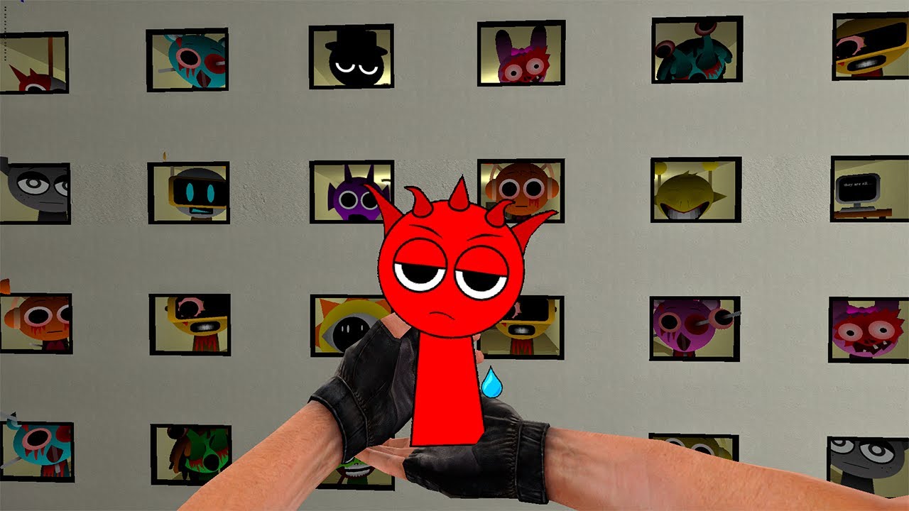 Saving Baby Sprunki Raddy from full Hotel of Horror Sprunki Nextbots