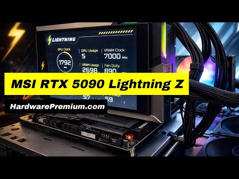 La tarjeta gráfica más cara y más potente del mundo: MSI RTX 5090 Lightning Z a prueba