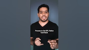 watch to know how to get back your BPL Ration Card if it is Cancelled recently by Govt. #karnataka