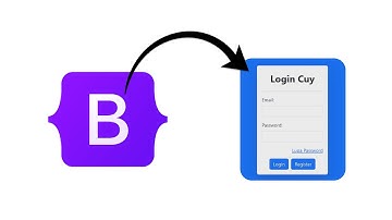 TUTORIAL MEMBUAT FORM LOGIN MENGGUNAKAN HTML DAN CSS BOOTSTRAP