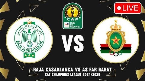 بث مباشر مباراة الرجاء الرياضي والجيش الملكي اليوم في دوري أبطال أفريقيا