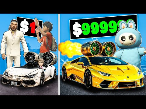 فلم قراند سيارة لابوبو السريعة ضد سيارة حمود وعبود البطيئة