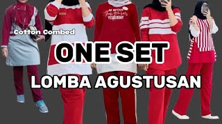 RECOMMENDED RED AND WHITE CLOTHES (ONE SET) FOR THE 17TH AUGUST 17TH COMPETITION OUTFIT