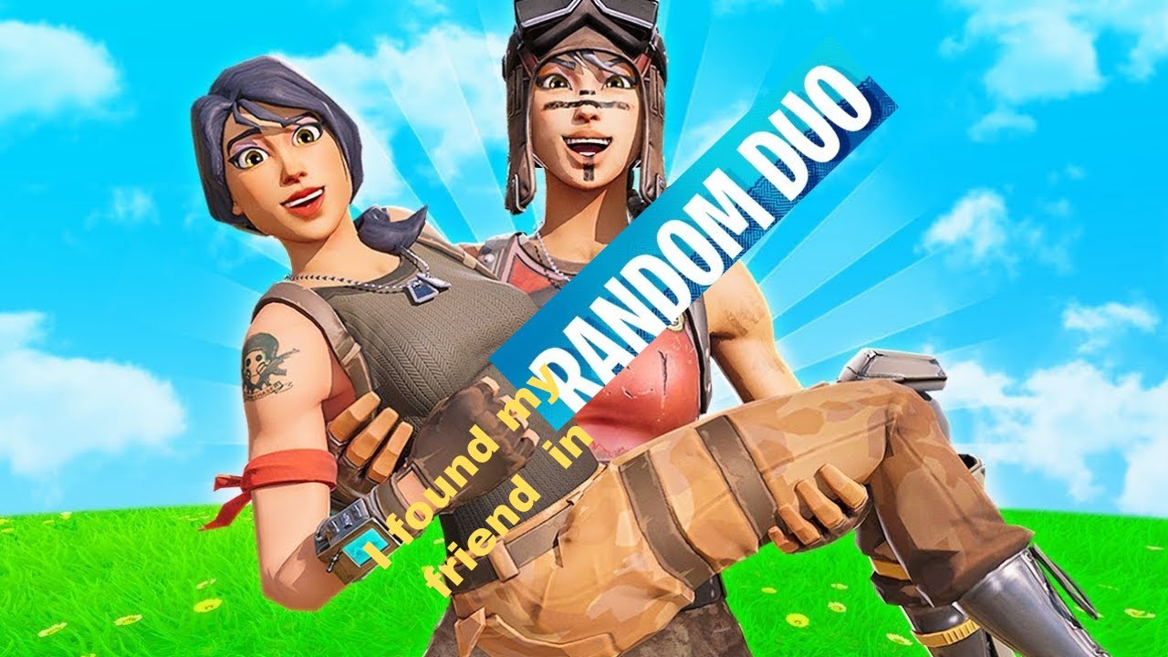 I found my friend in random duos - YouTube
