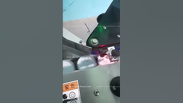 Food bottle can tin top sensor detecting machine lid testing line with touch screen