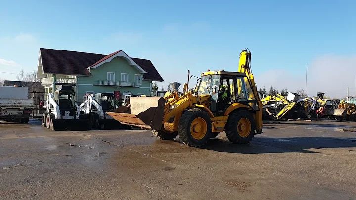 16. JCB 4CX backhoe loader - Auction 39384