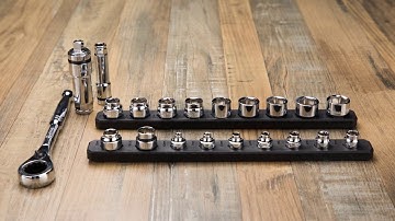 Kobalt XTREME ACCESS 22-Piece Drive Pass-Through Metric Socket Set