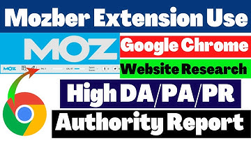 How To Use Mozbar Extension For Google Chrome Bangla !! Free Moz Seo Extension Tool 2022