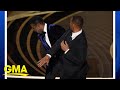 Will Smith has onstage confrontation with Chris Rock at Oscars l GMA