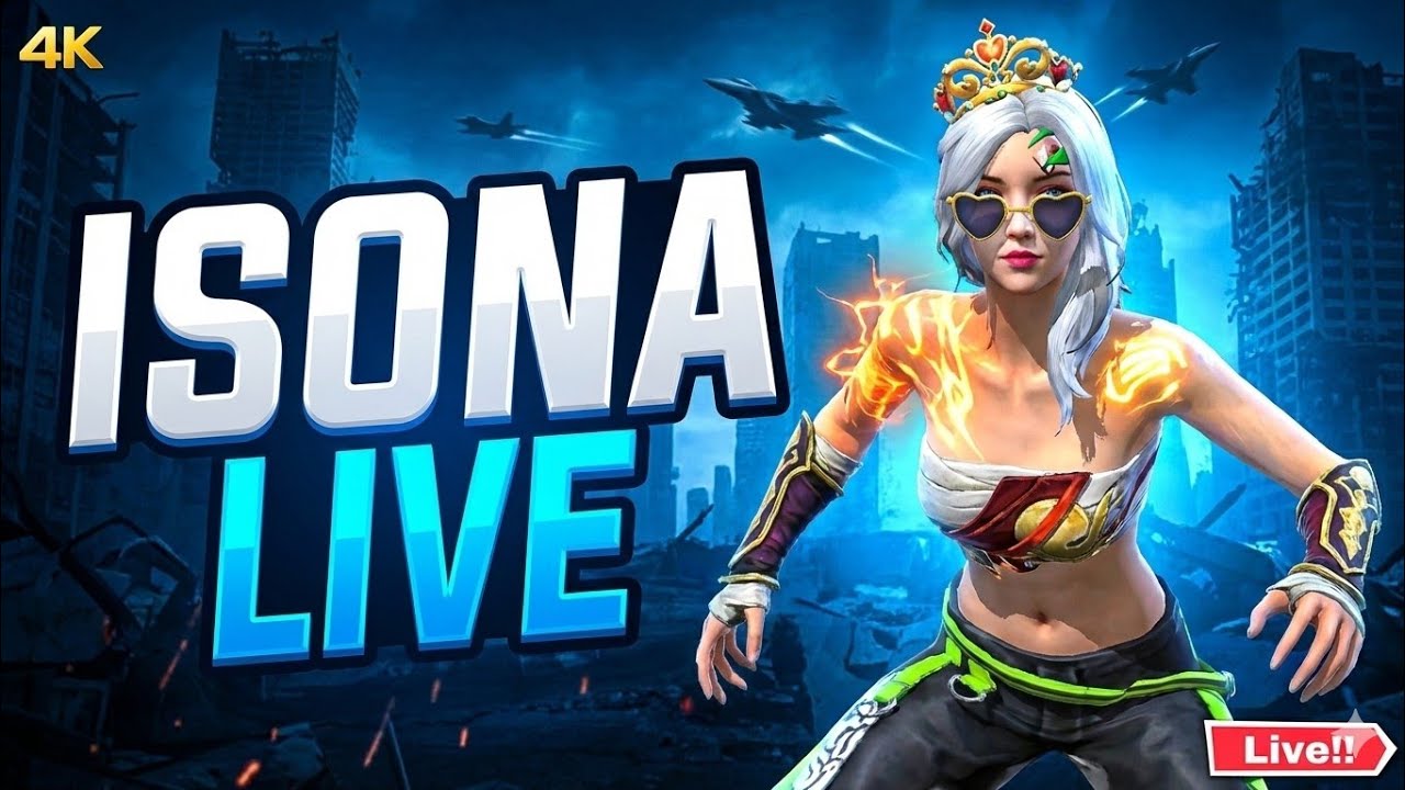 SONA IS LIVE FREE FIRE LIVE GUILD TEST GIRL🔥✌️🥵💕 Live Stream 