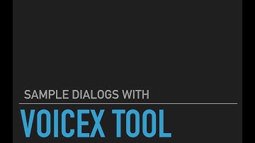 Voice User Interfaces. Sample dialogs. Using a voicex tool.