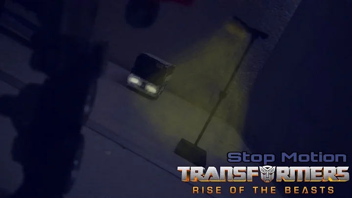 Optimus Prime Vs Transit Deleted Scene | Transformers: Rise Of The Beasts Stop Motion #SaveTfOne