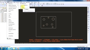 How to use dimension in proe wildfire 4 0
