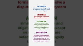Common Legal Processes #law