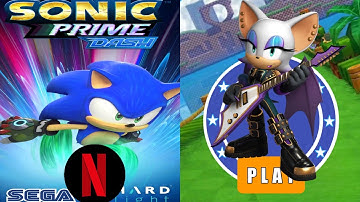 Sonic Prime Dash 🆚 Sonic Dash | Shadow 🆚 Rockstar Rouge - Hack Unlocked All Character