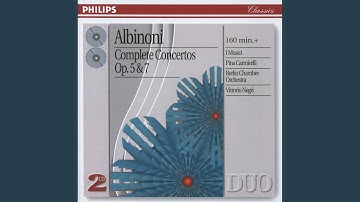 Albinoni: Concerto a 5 in C, Op. 7, No. 12 for Oboe, Strings and Continuo: 2. Adagio