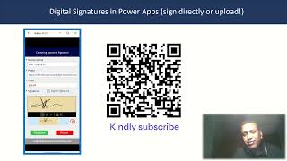 Digital signatures in Power Apps - sign directly on a form or upload from your computer!