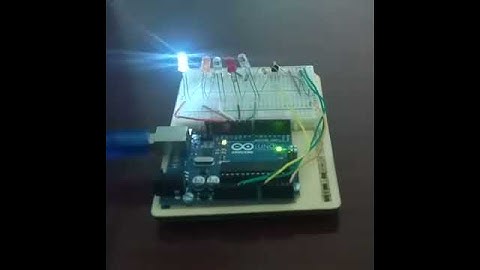 Cylon lights with Arduino