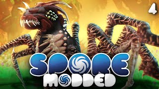 SPORE: Modded - SPIDER JERRY !! | Ep 4 Season 8