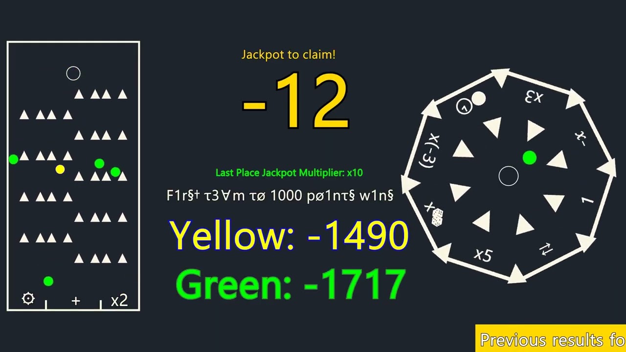 The spinner keeps spinning - MathWars - Yellow vs Green