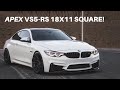 BRAND NEW APEX VS5-RS WHEELS FOR MY F82 M4! EXTREMELY AGGRESSIVE