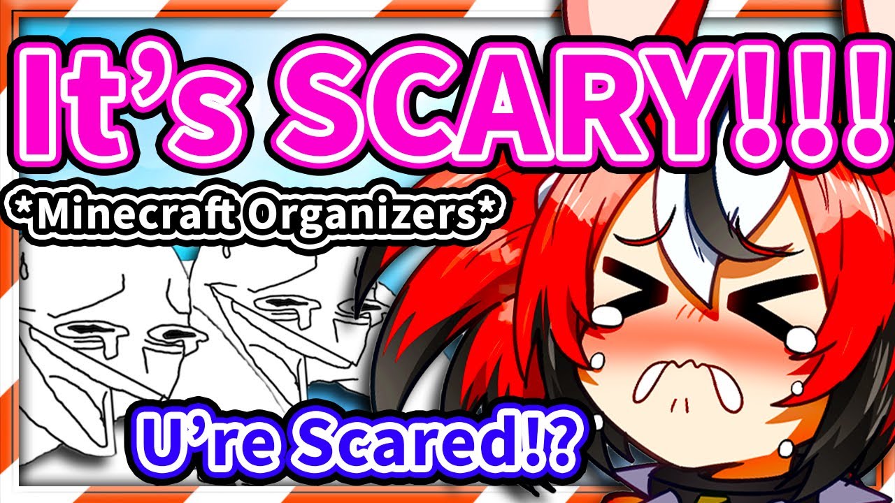 Minecraft Organizers Can't Stop Laughing at How Scared Bae Actually Is At Their Map 【HololiveEN】