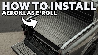 How To Install Aeroklas E-Roll Electric Roller Shutter / Tonneau Cover (UK)