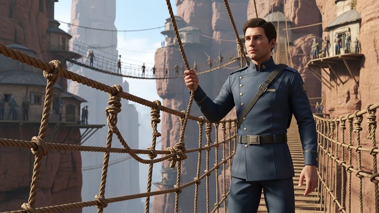 Кадетам выдали по одной веревке — Человек вернулся с сетью мостов и висячей деревней / HFY