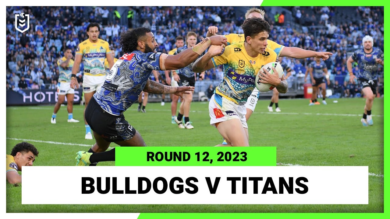 Gold Coast Titans suffer horror second half collapse to go down to the  Canterbury-Bankstown Bulldogs