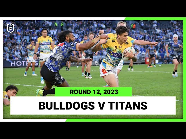 Gold Coast Titans suffer horror second half collapse to go down to the  Canterbury-Bankstown Bulldogs