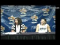 WBB: ORU 96, EU 34 (Press Conference)