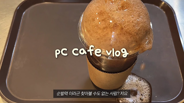 vlog * 피시방 알바 브이로그 | 올릴까말까 했던 영상.. 꿋꿋하게 올려봅니다..^^