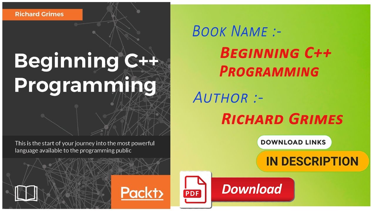 Beginning C++ by Richard Grimes PDF #HkgBooks - YouTube