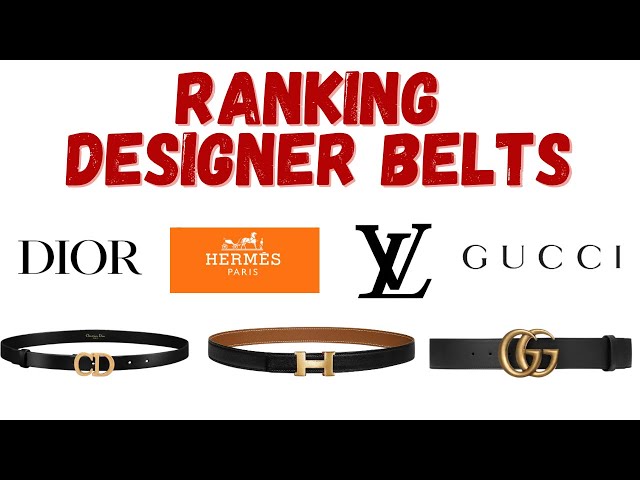 My Designer Belt Collection 2021