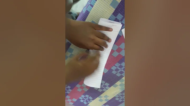 preparation of paper boomerang