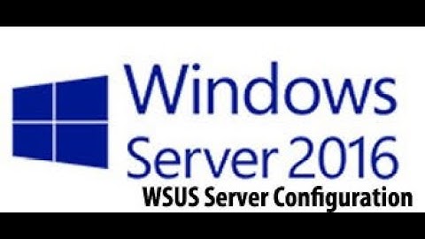 #03-Windows Server 2016-WSUS Server Configuration| How to Server & Client-Side  Targeting WSUS 2016