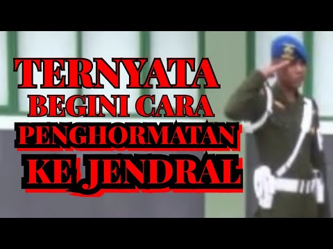 PERATURAN PENGHORMATAN MILITER | KEPADA PERWIRA TINGGI