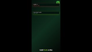 Install Gradle on Mac