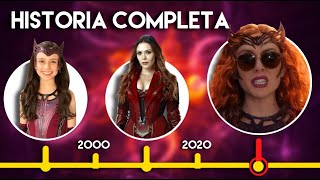 La vida de Wanda Maximoff (Bruja Escarlata): HISTORIA COMPLETA  RESUMEN