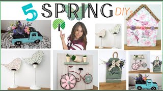 DIY Spring Decor Ideas, Dollar Tree, Get Inspired!
