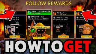 How To GET FOLLOW REWARDS in Attack On Titan Revolution! (AOTR Roblox Guide)