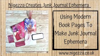 Book Junk Journal Pages Ephemera Reading Graphic by Md Shahjahan · Creative  Fabrica