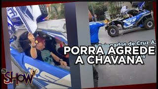 Chavana sufre agresión por parte de porra del Cruz Azul | Es Show