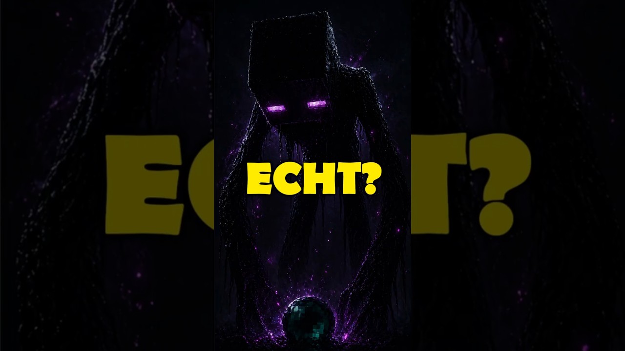 Minecraft Enderperlen in Reallife sind nicht mal mehr unrealistisch.