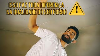 É Dessa Forma Que Você Deve Colocar os Parafusos nas Placas de DRYWALL | DryWall Passo a Passo