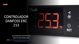 CONTROLADOR ELECTRONICO PARA REFRIGERACION DANFOSS ERC 213