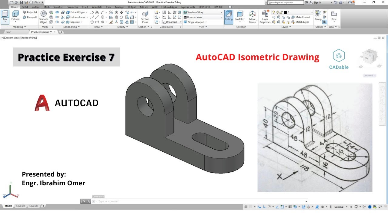 Amazon.com: 100 AutoCAD Exercises - Learn by Practicing: Create CAD Drawings  by Practicing with these Exercises: 9781979751421: CADArtifex: Books