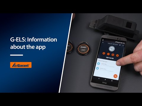 GARANT Electronic Locking System - Information about the app