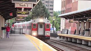 Meriden Train Station Downtown Area